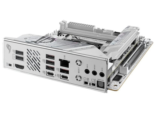 ASUS выпустила белую версию материнской платы ROG STRIX B850-I ASUS выпустила белую версию материнской платы ROG STRIX B850-I