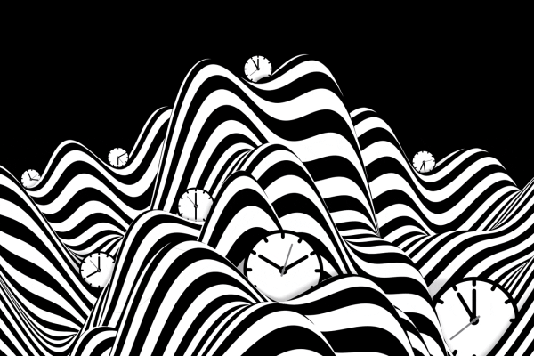 Космический ландшафт времени, объясняющий расширение нашей Вселенной.