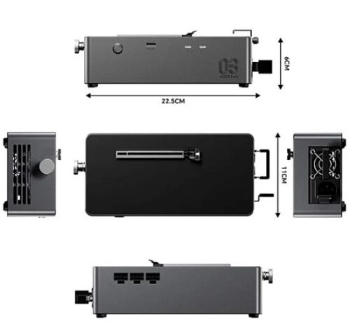 Док-станция AOOSTAR AG03 поставляется с USB4 v2, OCuLink и блоком питания на 800 Вт Док-станция AOOSTAR AG03 поставляется с USB4 v2, OCuLink и блоком питания на 800 Вт