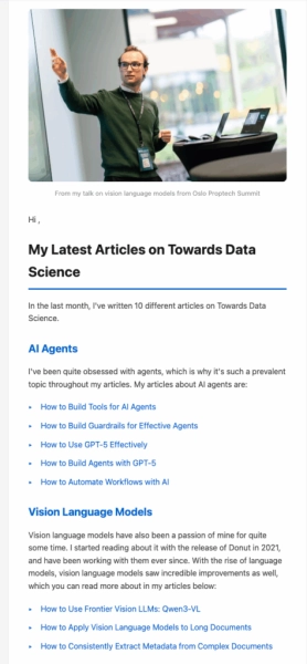 Как создать рассылку новостей с упором на машинное обучение 3 e84f6155a59fd3051e6cf3b753084290
