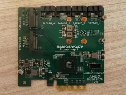 Энтузиасты разработали карту расширения на основе чипсета AMD Promontory 21 Энтузиасты разработали карту расширения на основе чипсета AMD Promontory 21