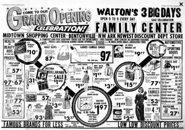 Как деревенщина построил торговую империю — история Walmart