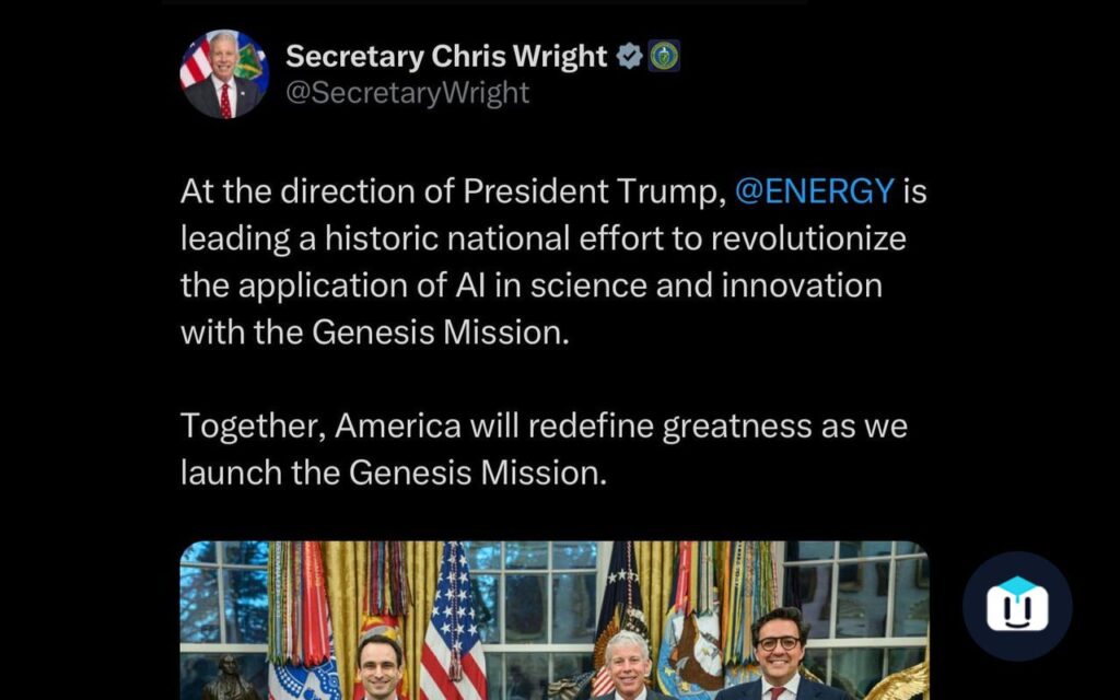 Новый «Манхэттенский проект»: США запускают ИИ-ускоритель науки Белый дом официально... 1 file 1260.jpg