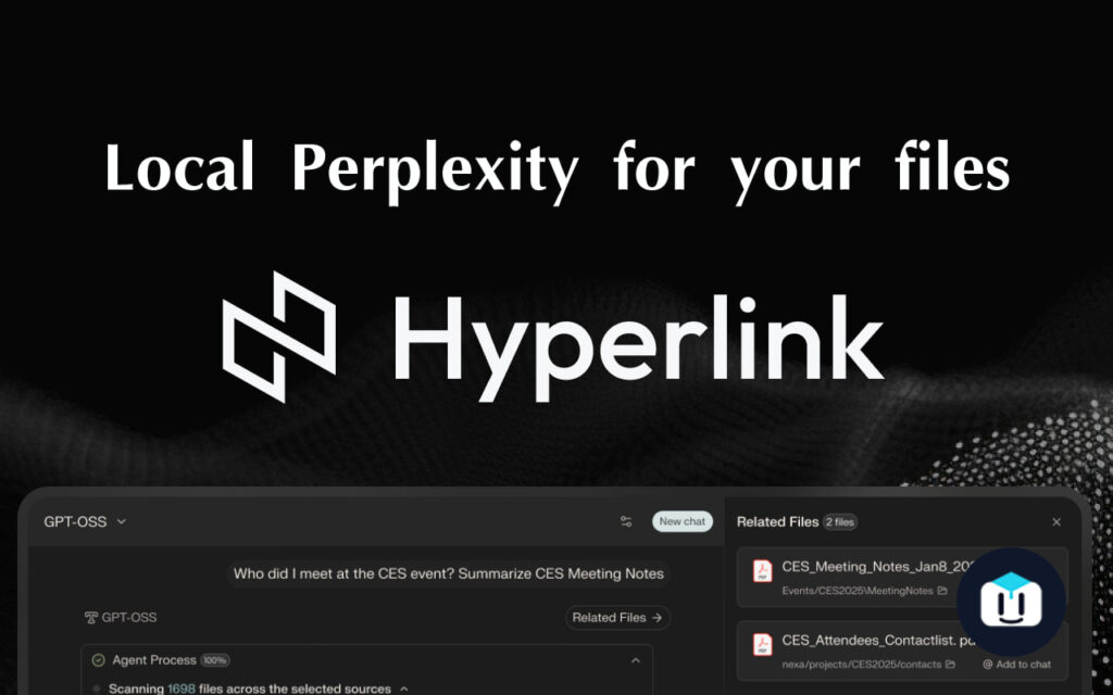 Hyperlink — локальный ИИ-агент, который ищет по вашим файлам мгновенно... 1 file 1279.jpg