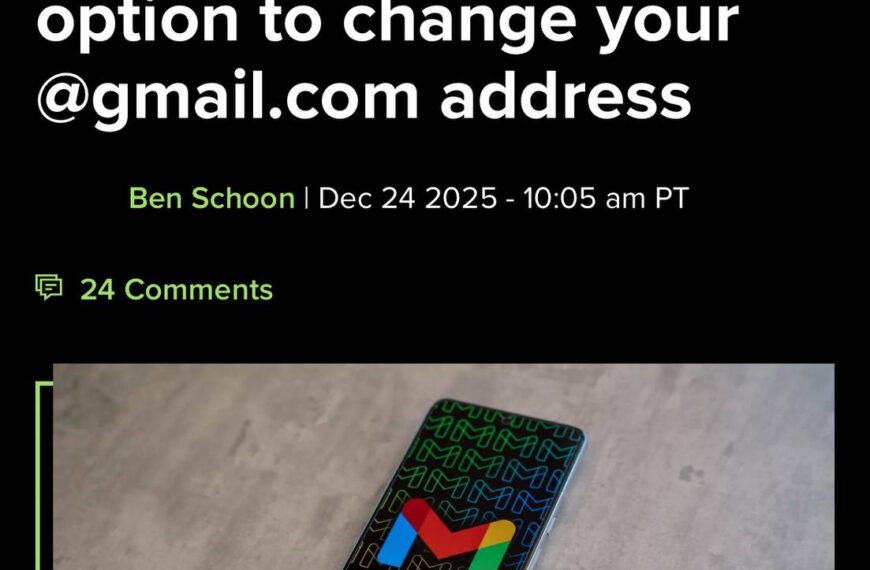 Google начинает менять адреса Gmail, новости о выходе новой функции.