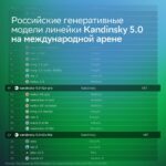 Российская модель Kandinsky 5.0 на международной арене, результаты рейтинга.