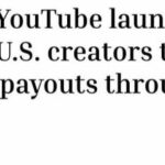 YouTube запускает выплаты в стейблкоинах для авторов из США через PayPal.