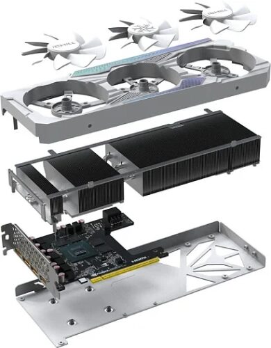 INNO3D выпустила видеокарту GeForce RTX 5060 8GB iChill X3 в чёрном и белом исполнении INNO3D выпустила видеокарту GeForce RTX 5060 8GB iChill X3 в чёрном и белом исполнении