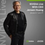 NVIDIA анонсирует выступление на CES с генеральным директором 5 января в 13:00 PT.