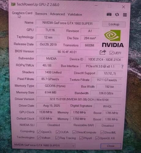 Пользователю посчастливилось купить GeForce GTX 1660 SUPER за $8.40