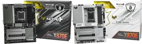 SAPPHIRE выпустила материнскую плату и видеокарту серии NITRO+ с разъёмом PhantomLink