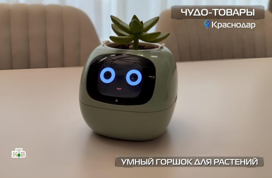 «Умный» горшок для растений