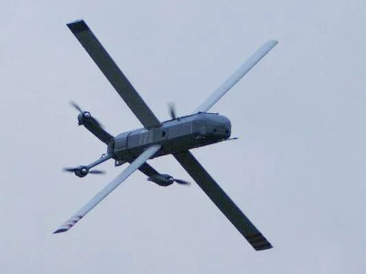 дрон в полете