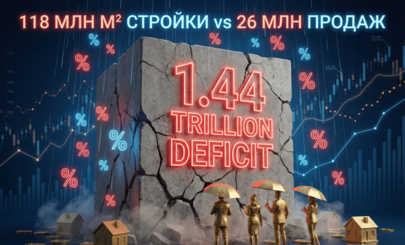 «В штуках продаем много, а в метрах — кошачьи слезы». Честный разбор рынка недвижимости 2026: почему застройщики строят «памятники себе», а аренда в Ростове летит в пропасть