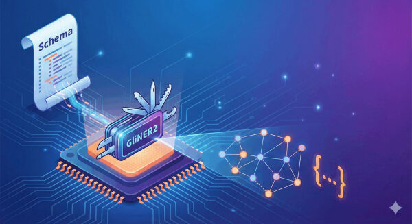 Микросхема с данными, схема и нейросеть на фоне, технология передачи информации.