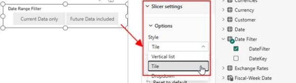 Как фильтровать даты, включая или исключая будущие даты, в семантических моделях 7 568a6aa8b4dbb136e49f19b55694af59