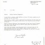 Письмо Ford 1986 года о добавлении индикатора расположения топливного бака в автомобилях.