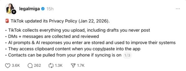 Пользователи TikTok возмущены функцией сбора информации об иммиграционном статусе в приложении — вот что это значит. 5 c423ef079b4b1cabfa5f97bc79e878a9
