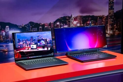 CES 2026: Lenovo показала концептуальный ноутбук с раздвижным OLED-дисплеем