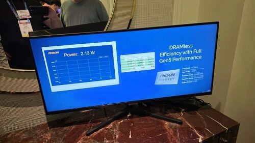 CES 2026: новый SSD-контроллер Phison E37T потребляет всего 2.13 Вт при скорости 14 Гбит/с
