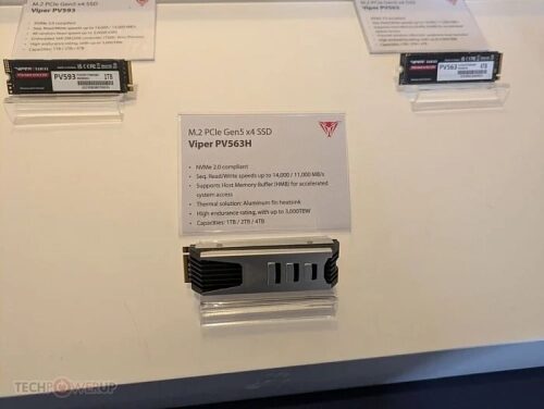 CES 2026: Patriot показала новую игровую память Viper и самый быстрый SSD без DRAM