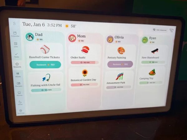 Компания Skylight представляет календарь Calendar 2, который поможет вашей семье оставаться организованной. 2 f2b18891491065ca34ac0640ef1b1f8d