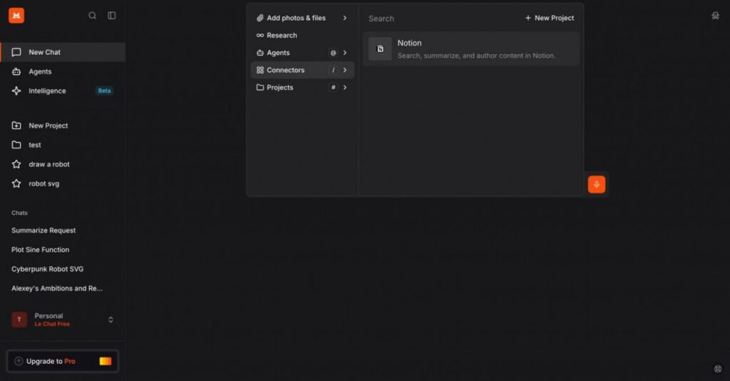 Интерфейс приложений для управления проектами на тёмном фоне.