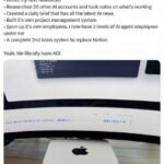 Компьютер Mac Mini с установленным AI ассистентом ClawdBot на деревянном столе.