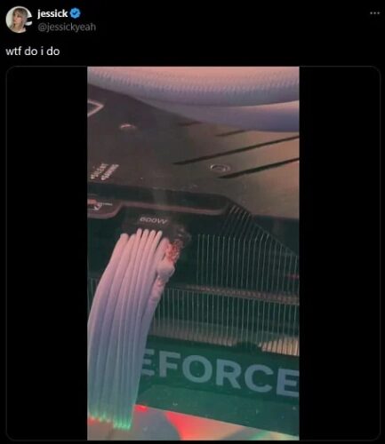 Проблема с видеокартой, расплавление кабеля, вопрос о решении проблемы.