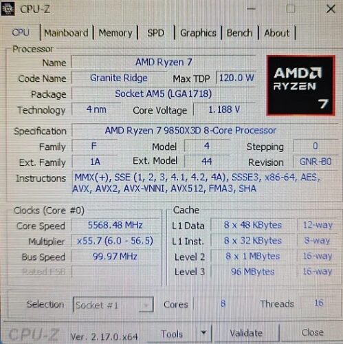 Покупатель AMD Ryzen 7 9850X3D раньше времени получил процессор на руки
