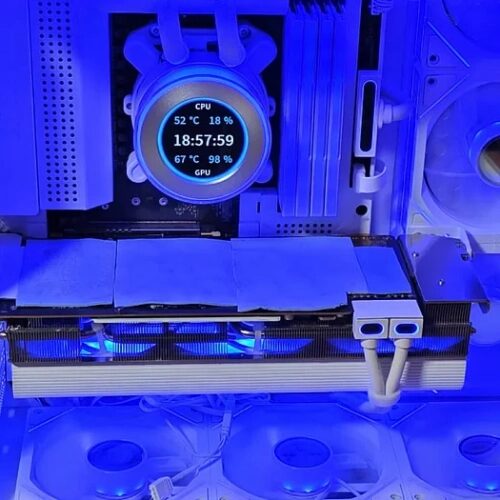 Радиатор от автомобильного усилителя помогает снизить температуру GeForce RTX 3080 на 15&deg;C