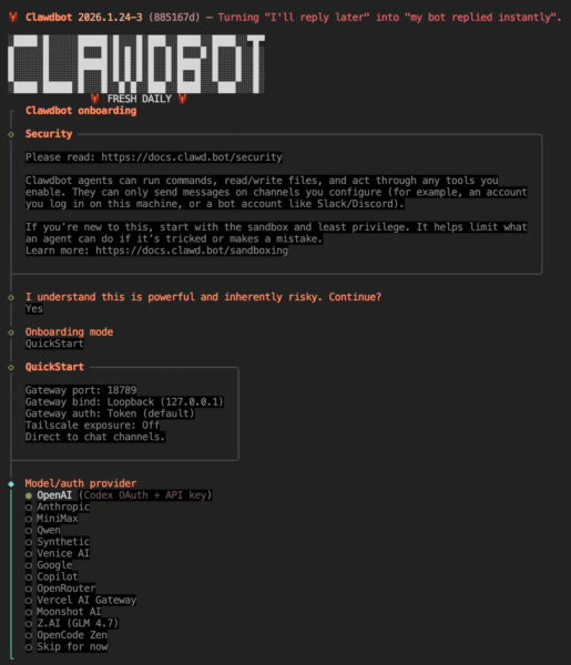 Clawdbot - Moltbot - OpenClaw - магия: честный гайд по приручению AI-ассистента 9 11-wizard-setup.jpg