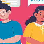 Иллюстрация людей за ноутбуками: программирование и изучение Python.