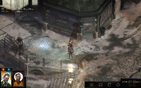 Снимок экрана из игры Disco Elysium  Источник: ZA/UM