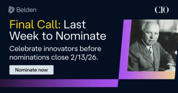 Премия Belden за инновации 2026 года