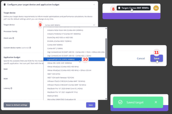 Автономное распознавание голоса на ESP32 с использованием Edge Impulse 6 Настройка ESP32 для распознавания голоса