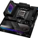 Материнская плата ASRock Taichi с RGB-подсветкой для высокопроизводительных компьютеров.