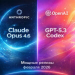 Anthropic и OpenAI анонсируют Claude Opus 4.6 и GPT-5.3 Codex, релиз в феврале 2026.