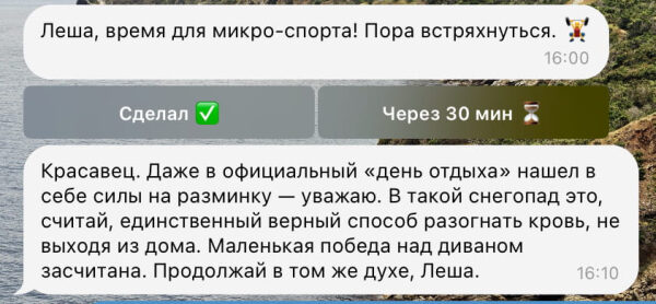 Clawdbot - Moltbot - OpenClaw - магия: честный гайд по приручению AI-ассистента 17 20-sport-reminder.jpg