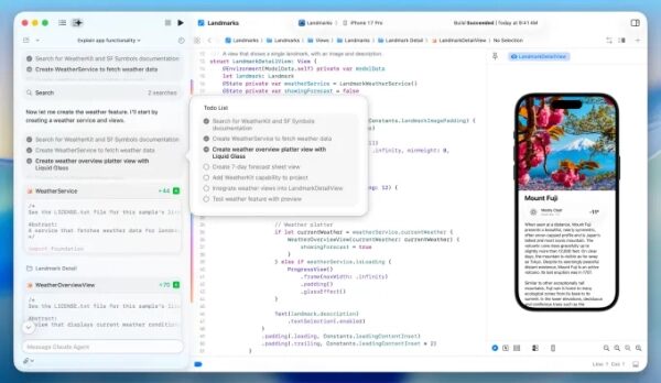Xcode переходит к агентному программированию с более глубокой интеграцией с OpenAI и Anthropic. 2 dc8e5a001f9806da4ac2673172e02194