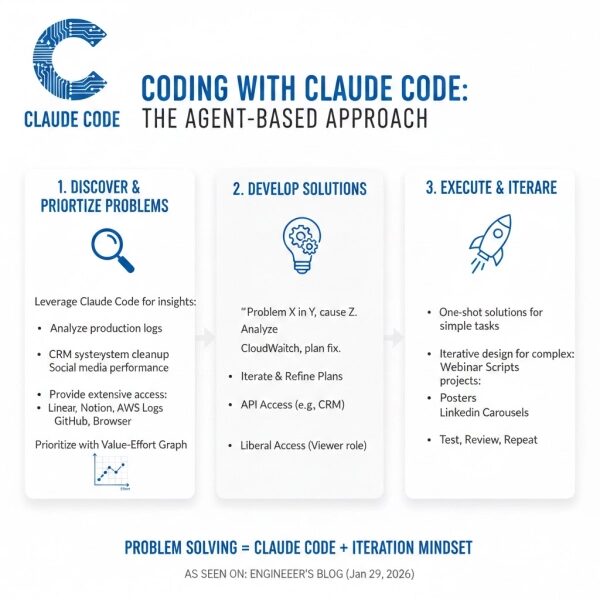 Инфографика агентного кодирования