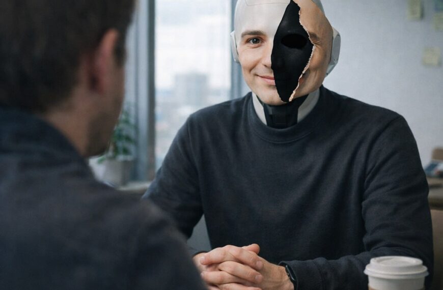 Деловая встреча в офисе за столом с ноутбуком и кофе.