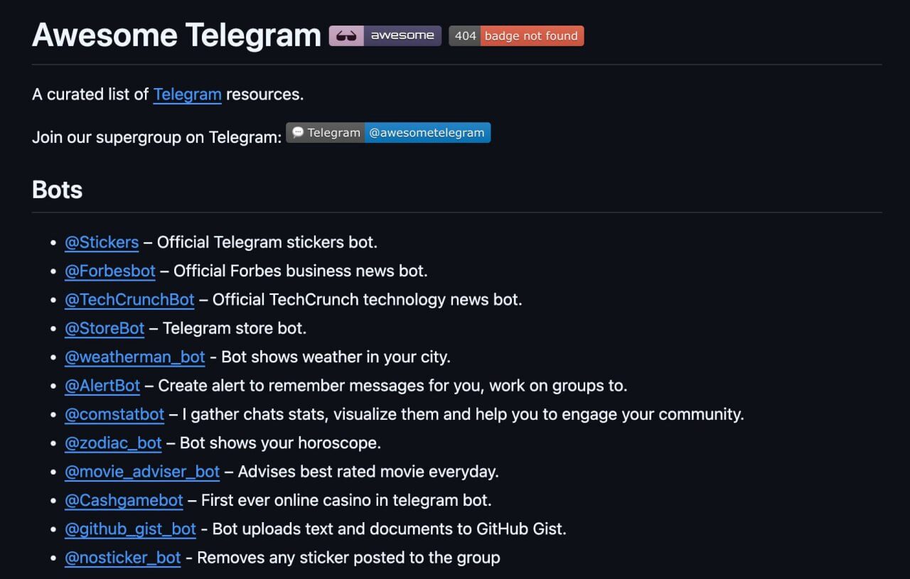 Список популярных ботов Telegram для новостей, погоды и развлечений.