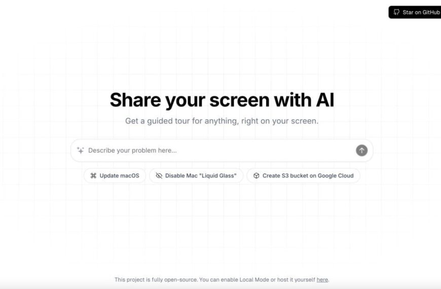Экран с интерфейсом для совместного использования с ИИ, запрос и кнопки действий.