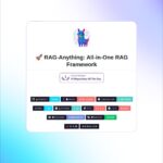 RAG-Anything: Модульный фреймворк RAG. Популярен на GitHub, поддержка Python, PyPI.