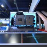 Стенд Midea на выставке с решением для дата-центров.