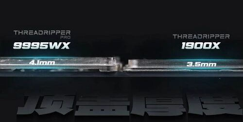 Крышечка процессора Threadripper PRO 9995WX стала отличным радиатором для СЖО