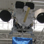 Макет советского космического аппарата "Луна-3" в музее космонавтики.