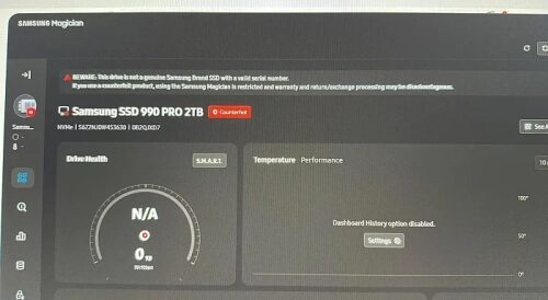 Поддельный накопитель Samsung 990 PRO работает со скоростью 20 Мбайт/с Поддельный накопитель Samsung 990 PRO работает со скоростью 20 Мбайт/с