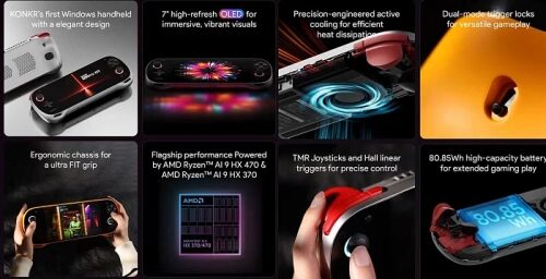 Портативная игровая консоль KONKR FIT обзавелась финальными характеристиками Портативная игровая консоль KONKR FIT обзавелась финальными характеристиками